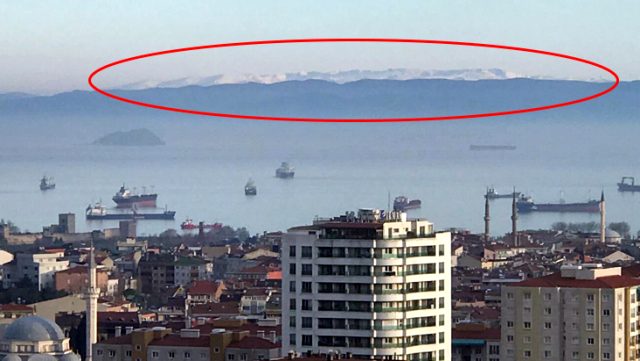 Koronavirüs Tedbirleri Hava Kalitesini Artırınca Uludağ, İstanbul’dan Cam Gibi Görünmeye Başladı