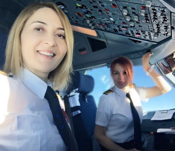 THY kadın pilot sayısında da rekor kırdı.
