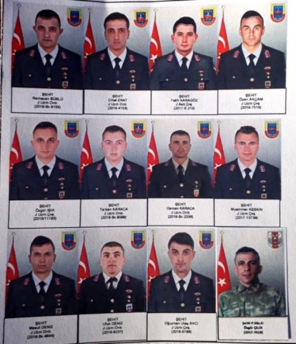 Van’daki Çığ Faciasında Hayatını Kaybeden 18 Şehidimizin İsimleri Belli Oldu