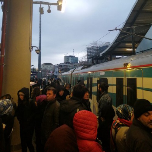 Marmaray’da Yaşanan Arıza Sebebiyle Seferler Bir Saat Gerçekleştirilemedi