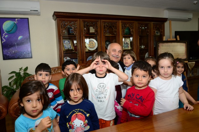 Miniklerden Üniversite Rektörü Prof. Dr. Gönüllü’ye Ziyaret