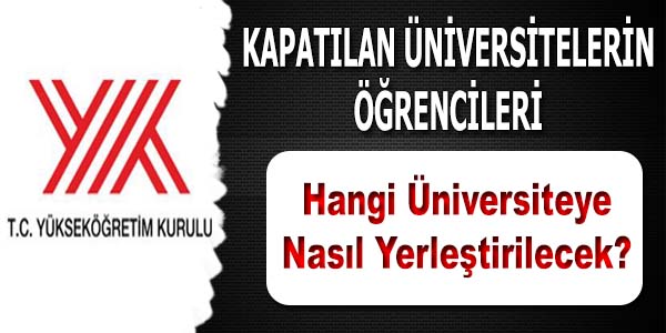 YÖK: Kapatılan Harp Okulu Öğrencileri 22 Eylül’de Tercih Yapabilecek