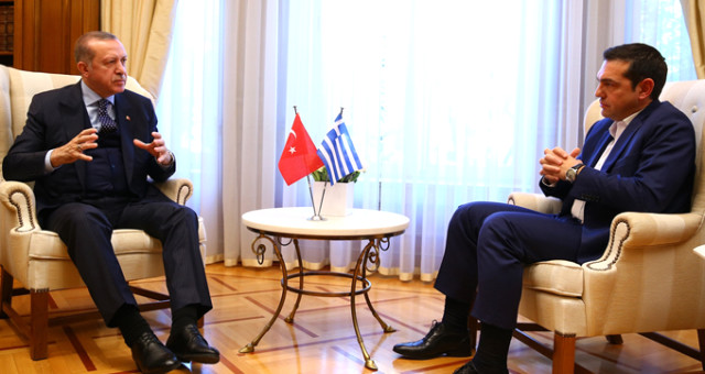 Çipras’la Bir Araya Gelen Erdoğan’dan Net Sözler: Kimsenin Toprağında Gözümüz Yok