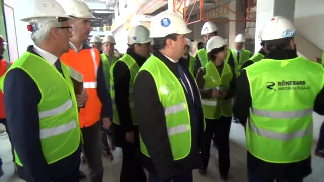 Bin 38 Yataklı Şehir Hastanesinin Yüzde 75’i Tamamlandı
