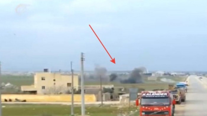 Türk SİHA’ları Esad Güçlerini Canlı Yayında Böyle Vurdu