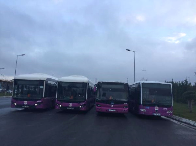 İstanbullular Dikkat! 600 Otobüs Bugün Kontak Kapatttı