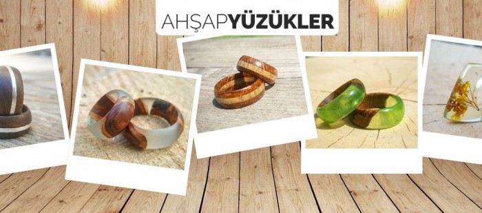 Yılbaşı İçin Alternatif Hediye Ahşap Yüzükler