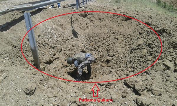 PKK’nın Diyarbakır-Muş Karayoluna Tuzakladığı 200 Kilo Patlayıcı İmha Edildi