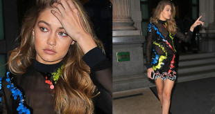 Gigi Hadid Milano Moda Haftasına Damga Vurdu