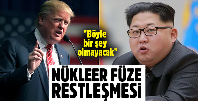 Kuzey Kore’nin Uzun Menzilli Nükleer Silahına Trump Yorumu: Olmayacak
