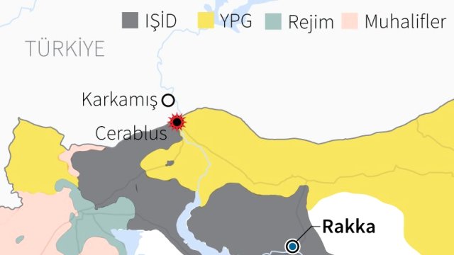 TSK, Suriye’ye Askeri Harekat Başlattı! IŞİD’e Bomba Yağıyor