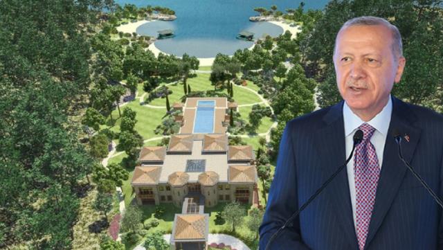 2019 yılında tamamlanan Cumhurbaşkanlığı Devlet Konuk Evi’nin proje görselleri ortaya çıktı