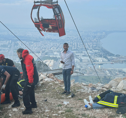 Antalya Teleferik Kazası Konyaaltı