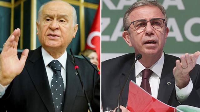 Bahçeli’nin Tehdidine Mansur Yavaş’tan Manidar Yanıt: Ülkücü Diye Kimseyi Çalıştırmayalım Mı?