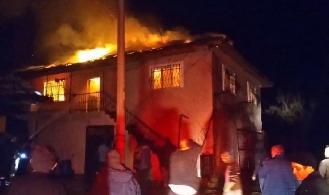Bursa’da yangına uykuda yakalandılar