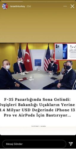 İsrail’den Skandal Paylaşım! Önce Erdoğan-Biden Görüşmesini Tiye Aldılar, Sonra “Siber Saldırı” Dediler