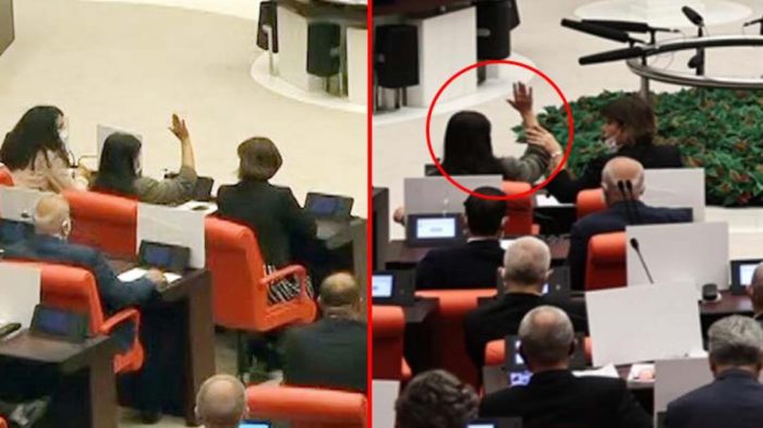 Hdp’li Pervin Buldan, “Hayır” Oyu Kullanılması İçin Çağrı Yaptığı Tezkereye Yanlışlıkla “Evet” Dedi! Müdahale Gecikmedi