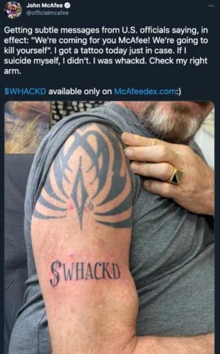 Teknoloji dünyasının milyarderi John McAfee cezaevi hücresinde ölü bulundu