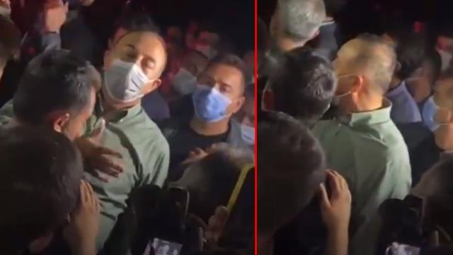 Yangında küle dönen memleketine giden Dışişleri Bakanı Çavuşoğlu’na mağdur vatandaşlar tepki gösterdi